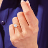 Radiant Cut Solitaire Moissanite Engagement Ring (2.00 CT)