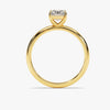 Radiant Cut Solitaire Moissanite Engagement Ring (1.50 CT)