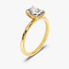 Radiant Cut Solitaire Moissanite Engagement Ring (1.50 CT)