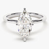 Marquise Cut Solitaire Moissanite Engagement Ring (2.00 CT)