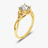 Art Deco Moissanite Engagement Ring (1.00 CT)