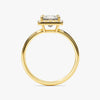 Princess Halo Moissanite Engagement Ring (1.00 CT)