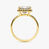 Princess Halo Moissanite Engagement Ring (2.00 CT)