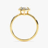 Marquise Halo Moissanite Engagement Ring (1.00 CT)