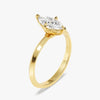 Knife Edge Marquise Moissanite Engagement Ring (1.00 CT)
