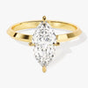 Knife Edge Marquise Moissanite Engagement Ring (1.50 CT)