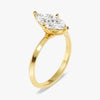Knife Edge Marquise Moissanite Engagement Ring (1.50 CT)