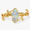 Marquise Opal Nature Inspired Engagement Ring