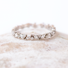 Marquise and Round Cut Full Eternity Wedding Band