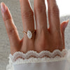1.25CT-2.0CT Marquise Cut Moissanite Unique Engagement Ring