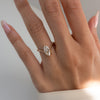 1.25CT-2.0CT Marquise Cut Moissanite Unique Engagement Ring