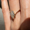 1.25CT-2.0CT Marquise Cut Moissanite Unique Engagement Ring