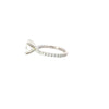 1.03 - 3.03 CT Round CVD Diamond Pave Setting Engagement Ring