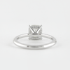1.80CT Cushion Cut Moissanite Hidden Halo Engagement Ring