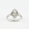 1.91CT Oval Cut Moissanite Vintage Halo Engagement Ring