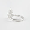 2.48 Ct Pear Solitaire Moissanite Diamond Engagement Ring