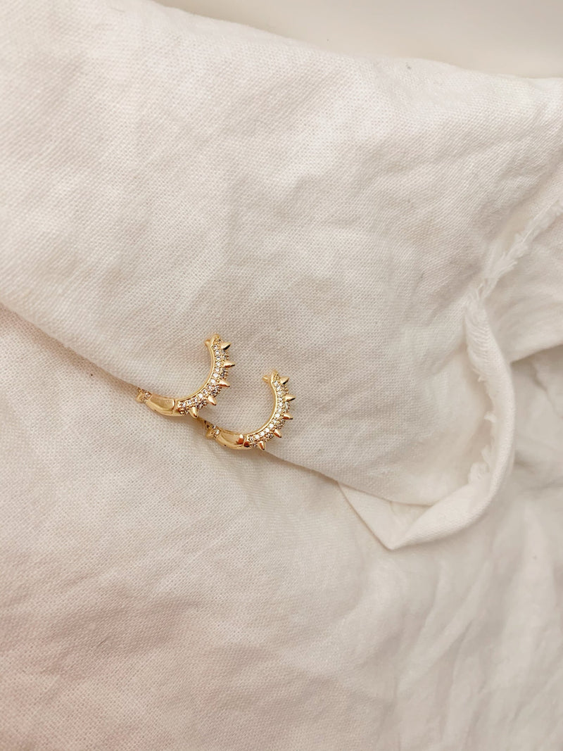 Spike Hoops for women