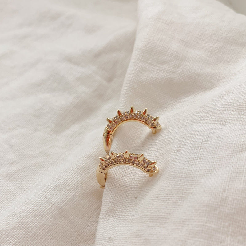 Spike Hoops for women