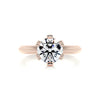 1.8 Carat Round Solitaire Moissanite Engagement Ring