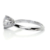 1.70 Carat Round Solitaire Moissanite Engagement Ring