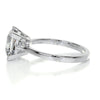 2.0 Carat Princess Cut Moissanite Solitaire Engagement Ring