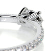 0.65 Carat Marquise East-West Mounting Moissanite Wedding Band