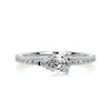 1.2 Carat Pear East-West Mounting Moissanite Wedding Band