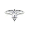 1.00 ct Marquise Solitaire Moissanite Engagement Ring
