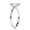 1.0 Carat Marquise Solitaire Moissanite Engagement Ring
