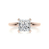 2.50 Carat Princess Solitaire Moissanite Engagement Ring