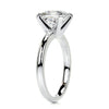 2.50 Carat Princess Solitaire Moissanite Engagement Ring