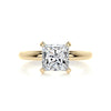 2.50 Carat Princess Solitaire Moissanite Engagement Ring