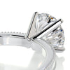 2.3 Carat Round Cut Moissanite Solitaire Engagement Ring