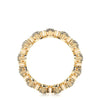 Full Eternity Round Cut Halo Moissanite Wedding Band