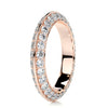 Pave Mounting Full Eternity Wedding Band