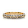 Pave Mounting Full Eternity Wedding Band