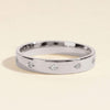 0.20CT Round Cut Flush Lab Grown Diamond Men's Wedding Band