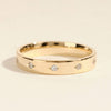 0.20CT Round Cut Flush Lab Grown Diamond Men's Wedding Band