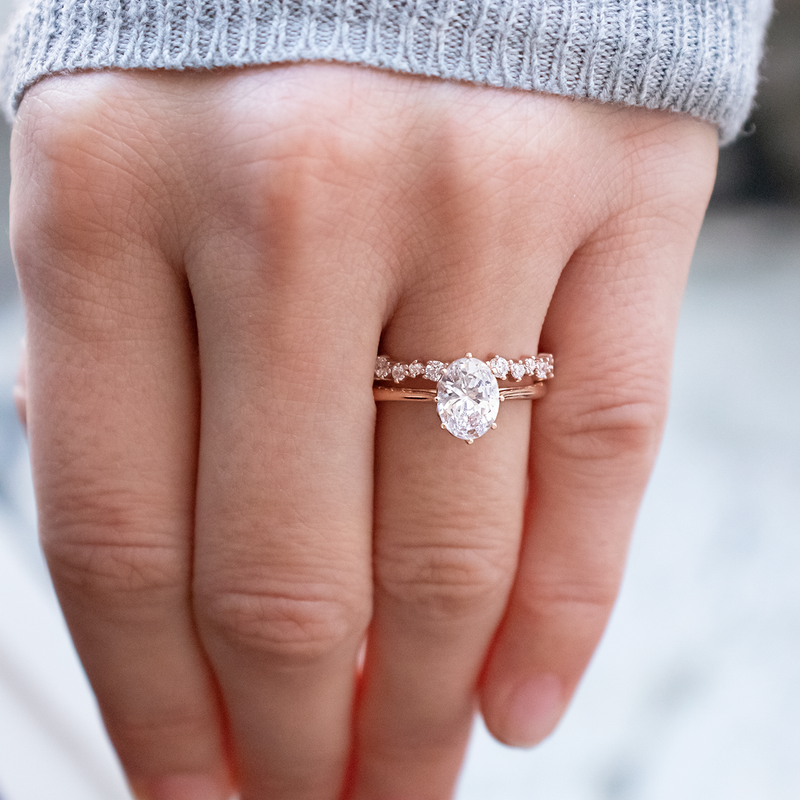 0.54ctw Round Brilliant Cut Full  Eternity Wedding Band