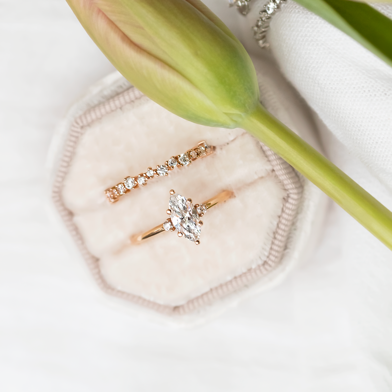 0.54ctw Round Brilliant Cut Full  Eternity Wedding Band