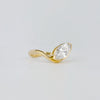 1.50CT-2.50CT Marquise Cut Moissanite Diamond Unique Engagement Ring