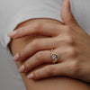 1.0CT-2.0CT Marquise Cut Moissanite Diamond Unique Engagement Ring