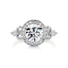 1.5 Carat · Round Halo Vintage· Moissanite Engagement Ring
