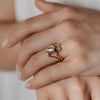 1.50CT-2.50CT Emerald Cut Moissanite Diamond Antique Engagement Ring