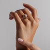 1.50CT-2.50CT Marquise Cut Diamond Unique Two Stone Engagement Ring
