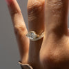 1.0CT-2.0CT Marquise Cut Moissanite Pave Diamond Engagement Ring