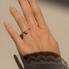 1.0CT-2.0CT Oval Cut Moissanite Unique Diamond Engagement Ring