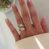 1.0CT-2.0CT Oval Cut Moissanite Diamond Unique Engagement Ring