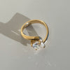 1.0CT-2.0CT Oval Cut Moissanite Diamond Unique Engagement Ring