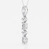 2.0 TCW Round, Marquise, Emerald & Oval Moissanite Diamond Multi Stone Necklace